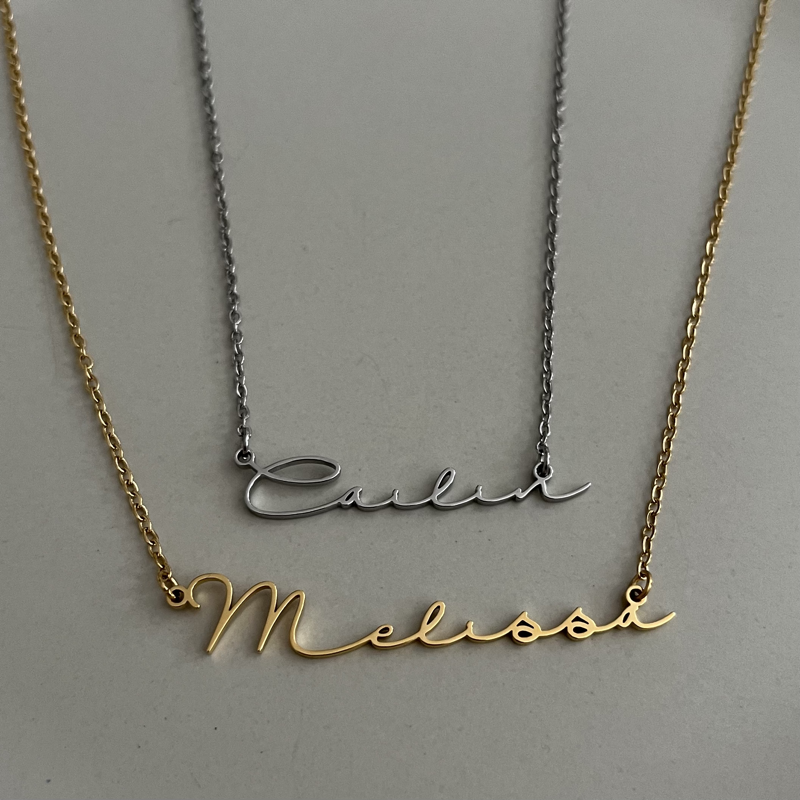 N name hotsell necklace